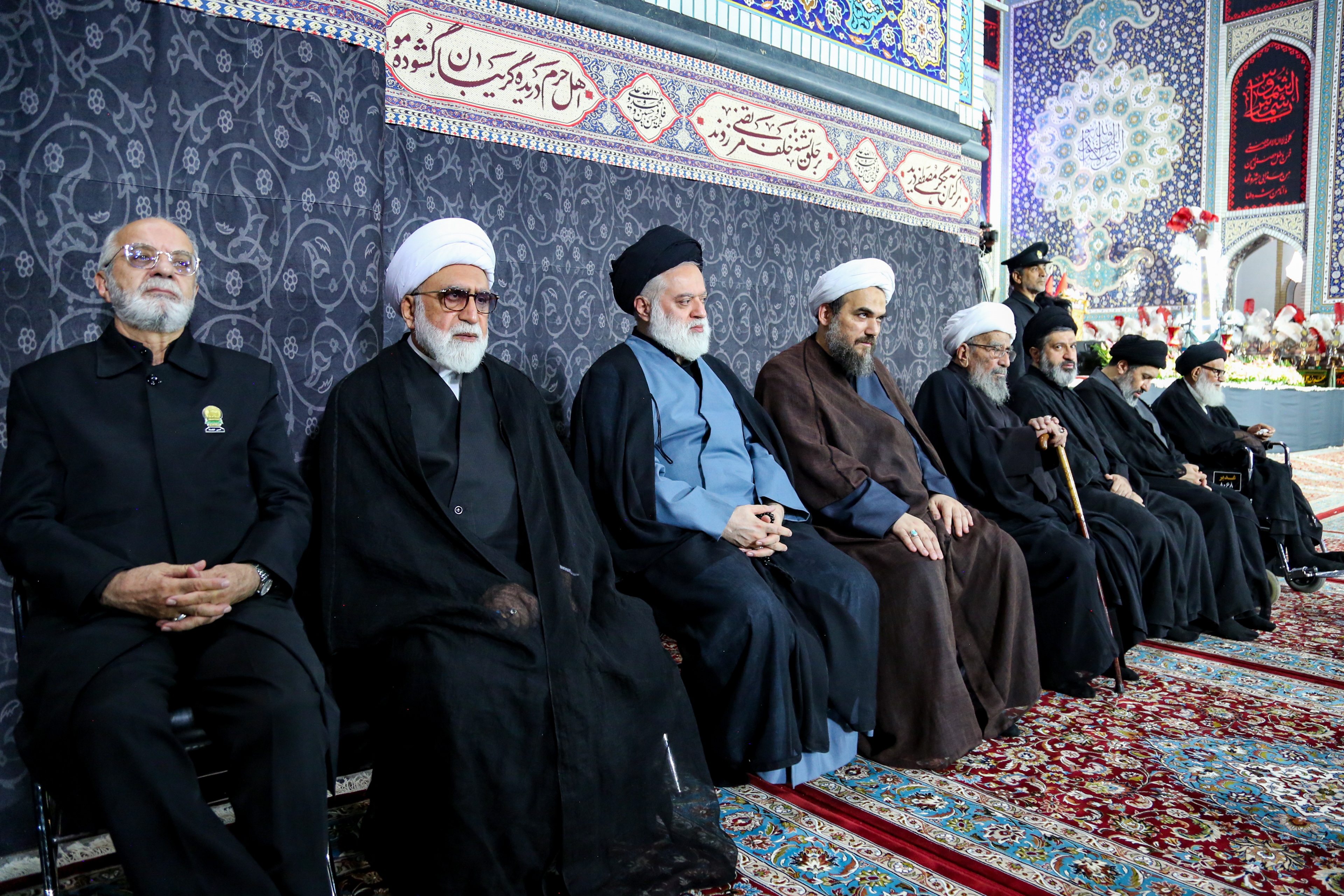 مراسم بزرگداشت چهلم «آقای شهید ایران» در حرم مطهر رضوی، مشهد (2)_1405528232535