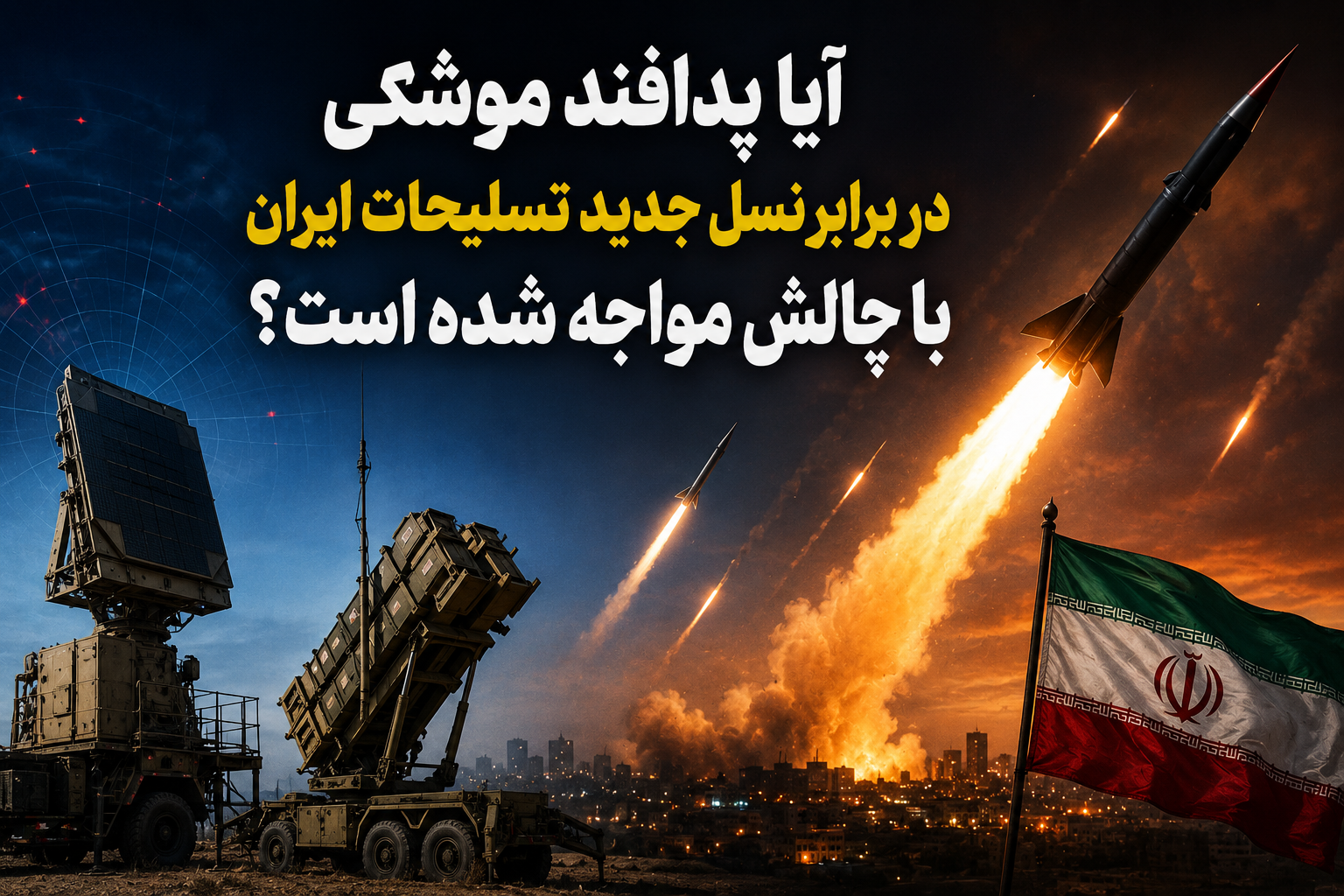آیا پدافند موشکی در برابر نسل جدید تسلیحات ایران با چالش مواجه شده است؟
