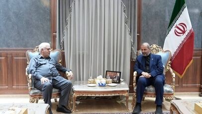 دیدار دبیر شورای عالی امنیت ملی ایران با رئیس الحشد الشعبی؛ تأکید بر همکاری امنیتی و محکومیت حملات اخیر