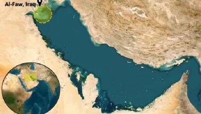 حادثه برای نفتکش در نزدیکی فاو عراق گزارش شد