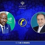 رایزنی تلفنی وزرای خارجه ایران و موریتانی