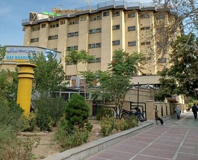 حادثه انفجار لوله گاز در نزدیکی بیمارستان دی 