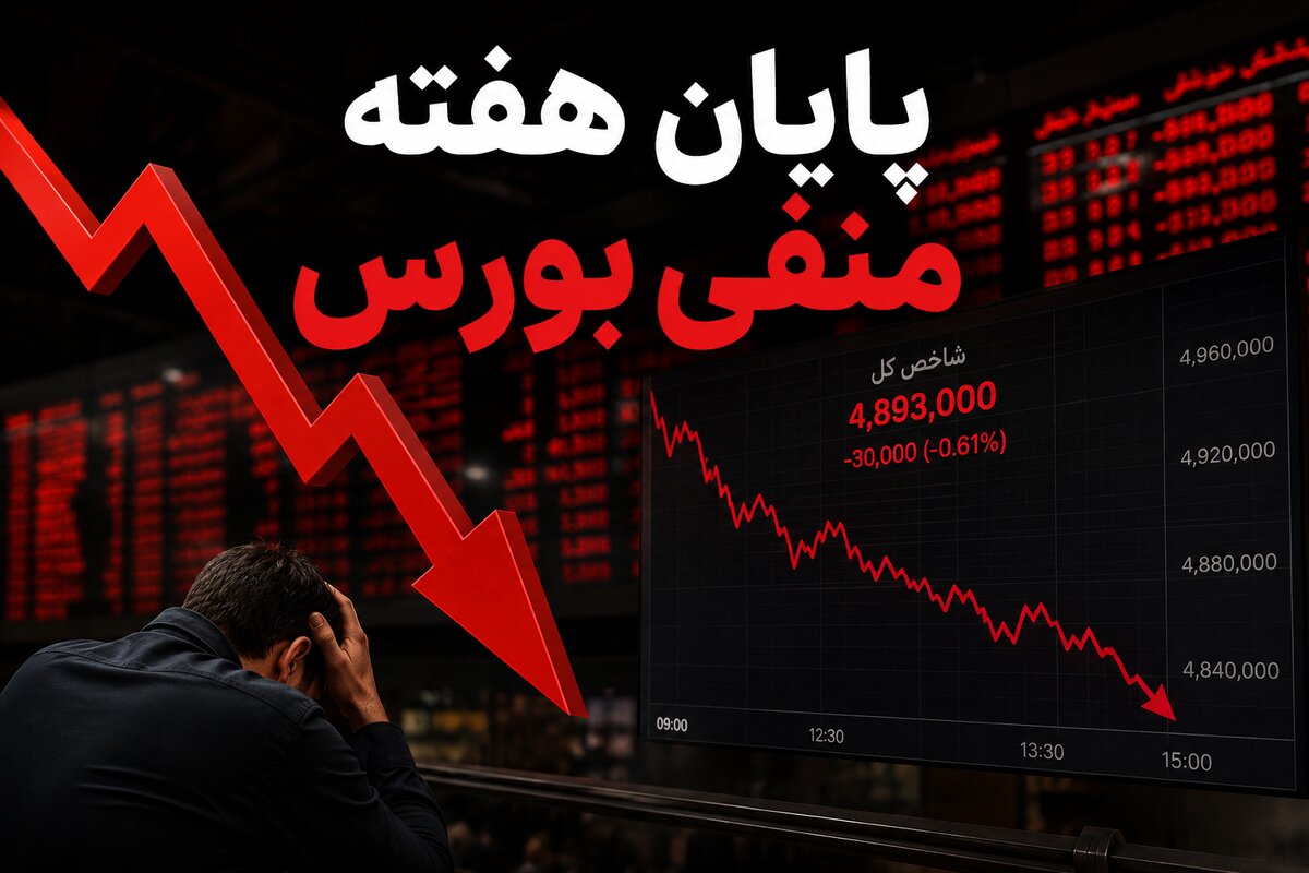  سقوط ۴۰۰ هزار واحدی شاخص و فرار سرمایه‌گذاران حقیقی از بازار