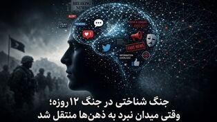 جنگ شناختی در جنگ ۱۲روزه؛ وقتی میدان نبرد به ذهن‌ها منتقل شد