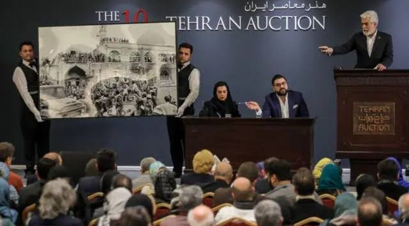 عرضه آثار تاریخی در حراج تهران؛ فروش فرش‌های بالای ۱۰۰ سال زیر ذره‌بین قانون