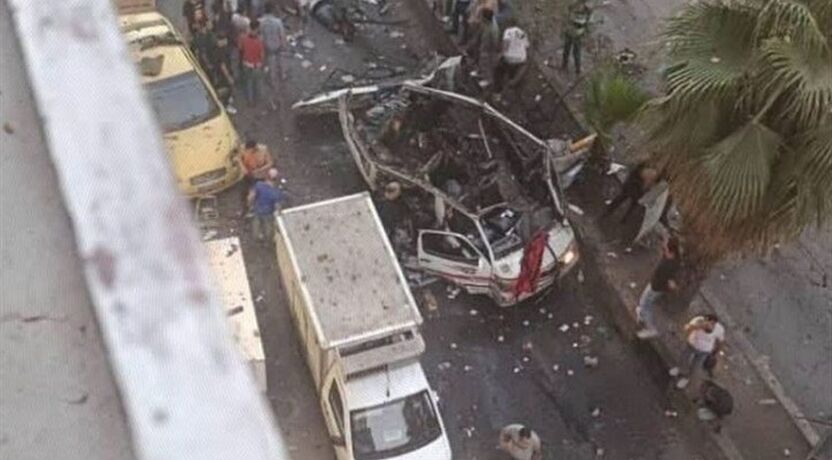 انفجار در حومه دمشق