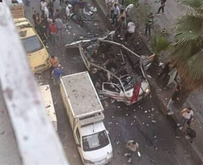 انفجار در حومه دمشق
