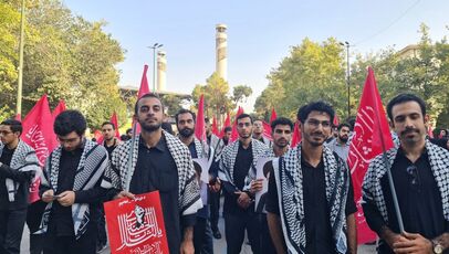 هیئات دانشجویی در اربعین حسینی راهی مقتل رهبر شهید شدند