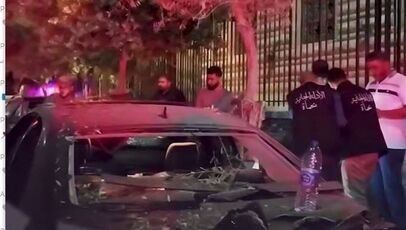 انفجار مقابل کلیسا در حماه؛ دو روایت متفاوت درباره حادثه