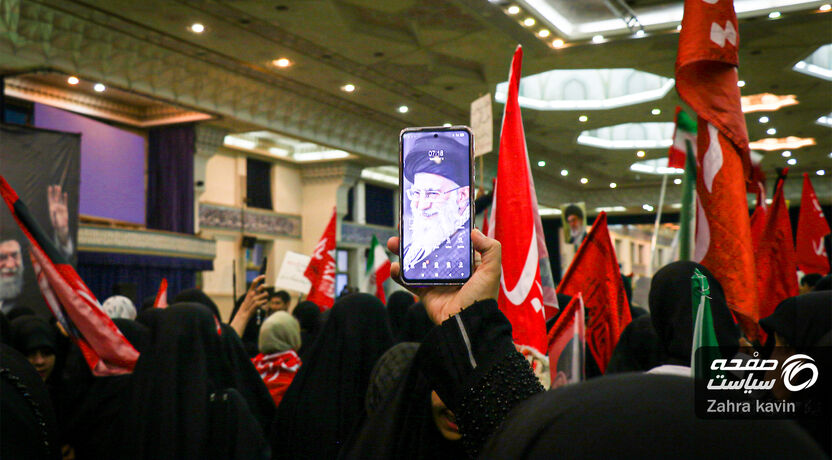 گزارش تصویری از مراسم بزرگداشت رهبر شهید انقلاب در مصلای تهران