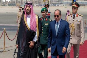 بن‌سلمان در قاهره؛ رایزنی با السیسی درباره پرونده‌های مشترک