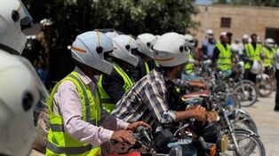 برخورد پلیس با موتورسواران متخلف درمحورهای ورودی و خروجی پایتخت
