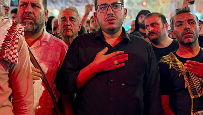 پرچم سرخ هنرمندان در سفر اربعین با اقبال مواجه شد؛ پخش مستند از سیما