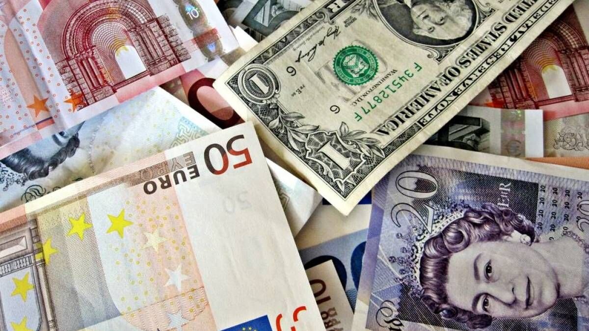 قیمت دلار، یورو و پوند امروز چهارشنبه ۱۴ مرداد 1405/ کاهش قیمت دلار و یورو