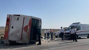 حادثه خونین در مسیر کرمانشاه ـ تهران؛ واژگونی اتوبوس ۱۱ کشته و ۲۴ مصدوم برجا گذاشت