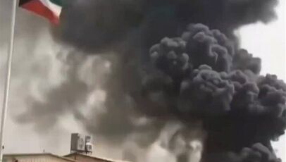 منابع عربی از اصابت پرتابه‌های شلیک‌شده از سمت ایران به اهدافی در کویت خبر دادند