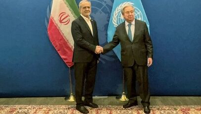 رایزنی پزشکیان و گوترش در نیویورک؛ دیدار رئیس‌جمهور ایران با دبیرکل سازمان ملل