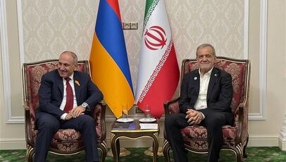 پزشکیان در دیدار با پاشینیان: تقویت اعتماد متقابل، مسیر گسترش همکاری‌های ایران و ارمنستان است