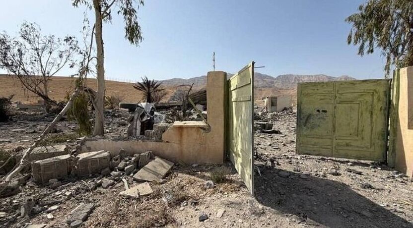 حمله رژیم آمریکایی به یک سوله در دهلران امروز چهارشنبه 24 تیر
