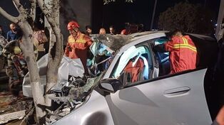 تصادف مرگبار BMW در بزرگراه تهران؛ ۳ نفر جان باختند